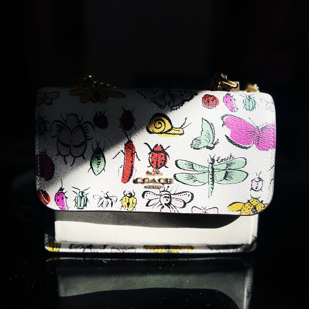 Coach Mini Klare Crossbody in Creature print